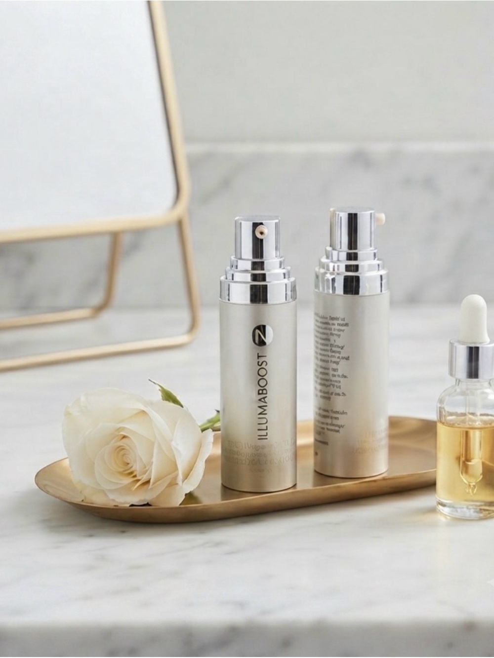 IllumabooST Radiance Serum - Pearl White